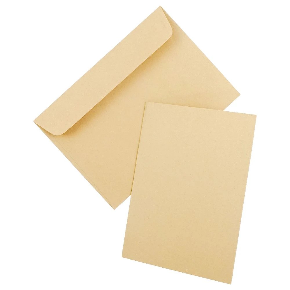 2 Quill A6 Cards and Envelopes Kraft 30 Pack, 2 of 5