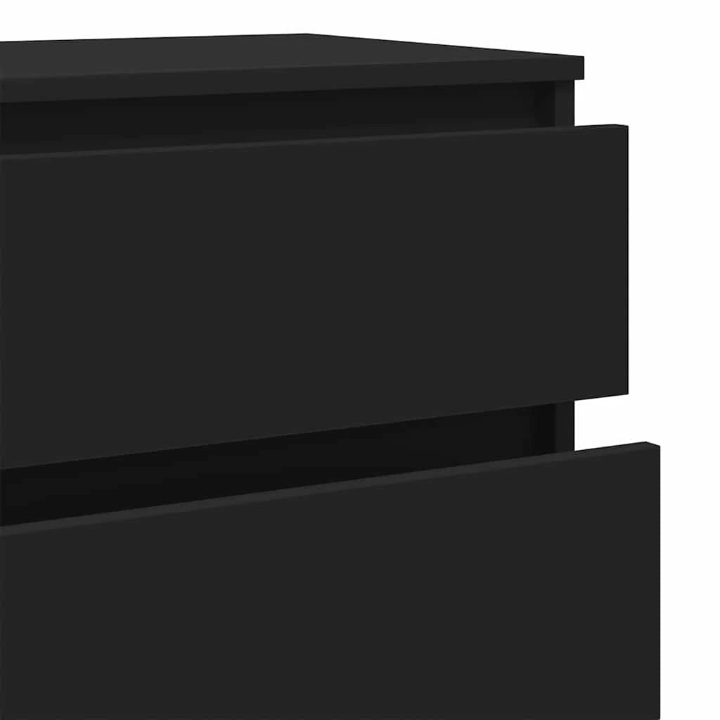 8 vidaXL drawer cabinet Ample Storage - Black, 8 of 10