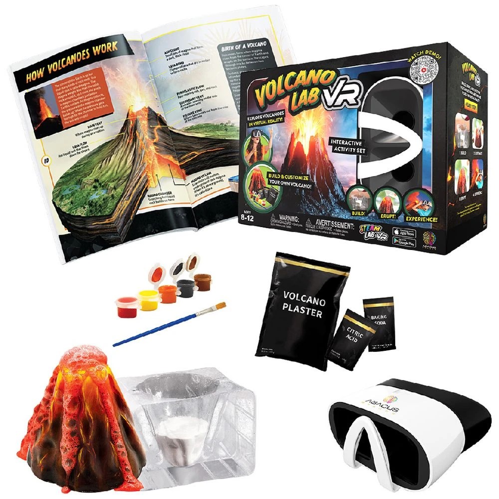 4 Virtual Reality Set Volcano Lab, 4 of 4