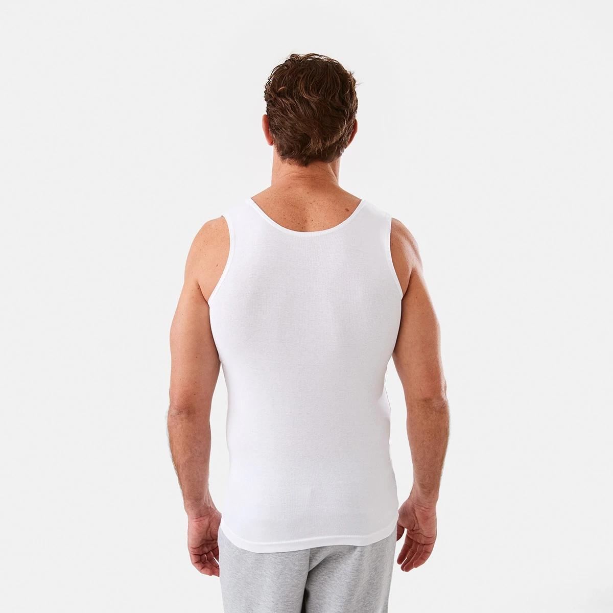 3 3 Pack Singlets WHITE, 3 of 7