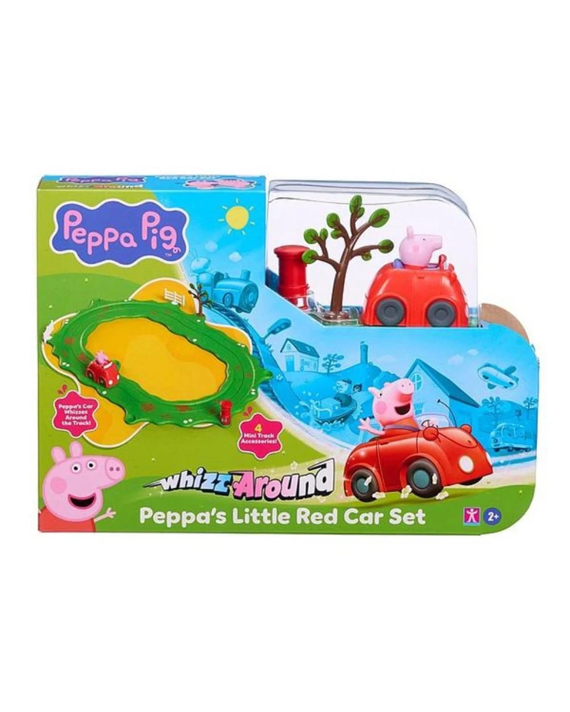 1 Peppa Pig Whizz Around Peppa's Little Red Car Set, 1 of 5