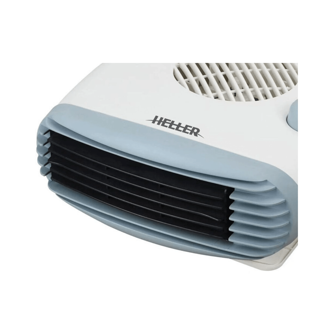 3 HELLER 2000W Low Profile Fan Heater - Room Heater - Safety Heater - Compact
 - white, 3 of 3
