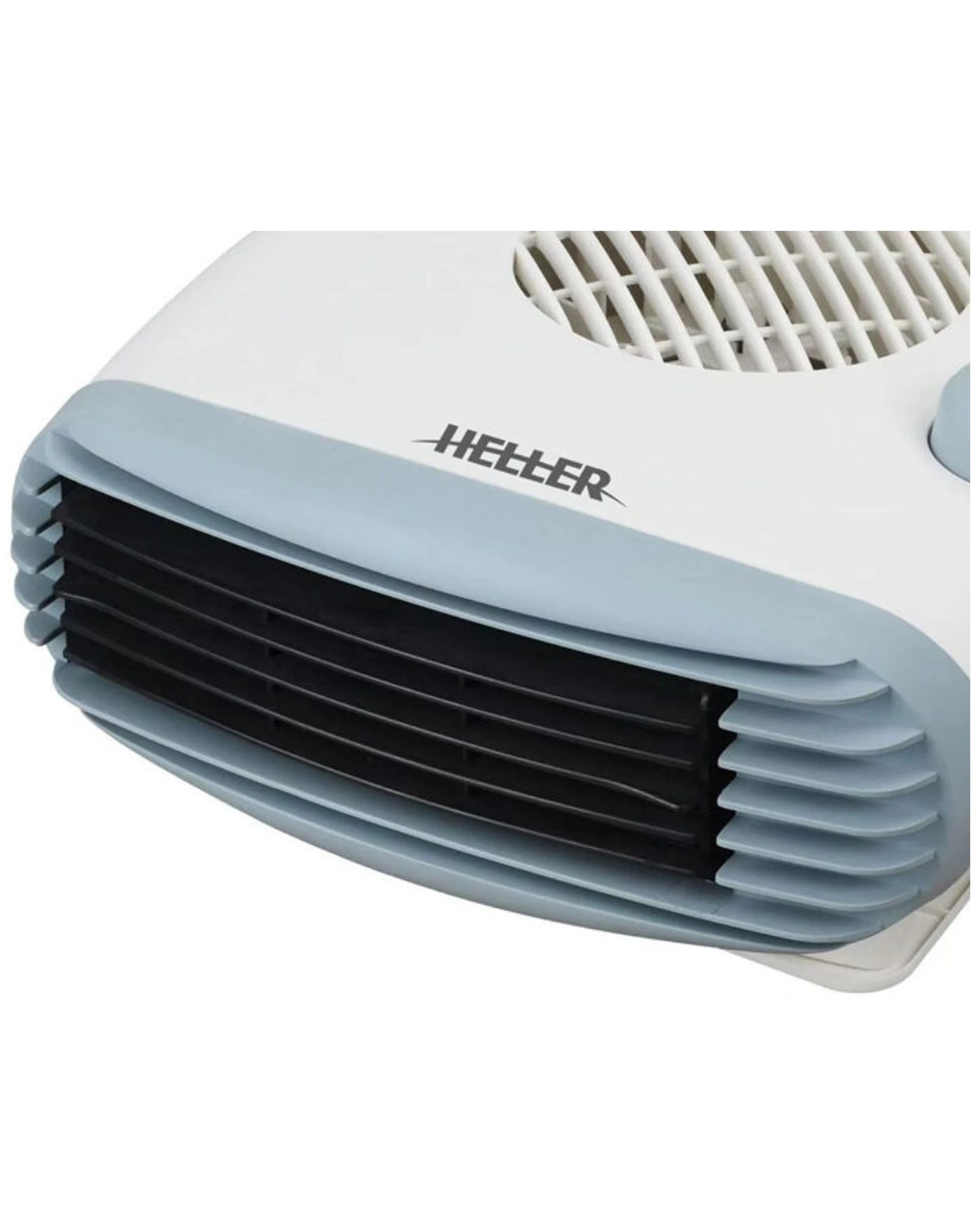 3 HELLER 2000W Low Profile Fan Heater - Room Heater - Safety Heater - Compact
 - white, 3 of 3