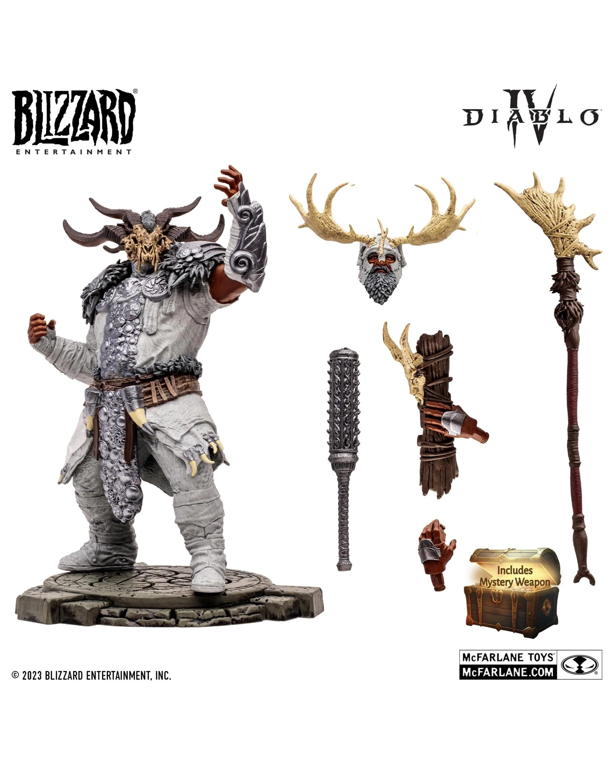 3 Diablo IV Lightning Storm Druid - Epic -  1:12 Scale Posed Figure, 3 of 7