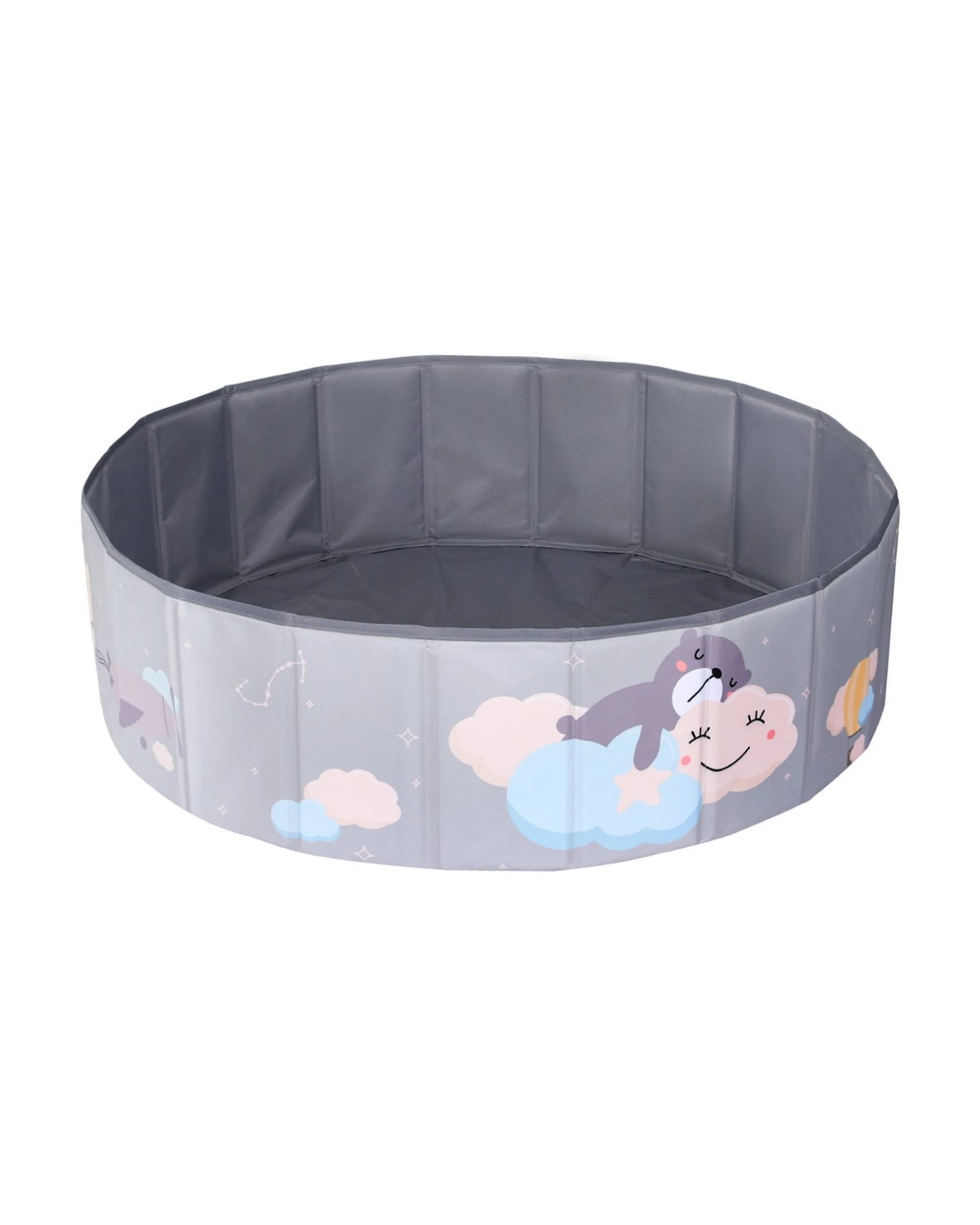 1 Keezi Kids Ball Pool Pit Toddler Ocean Play Foldable Child Playhouse Storage Bag
 - Grey, 1 of 3