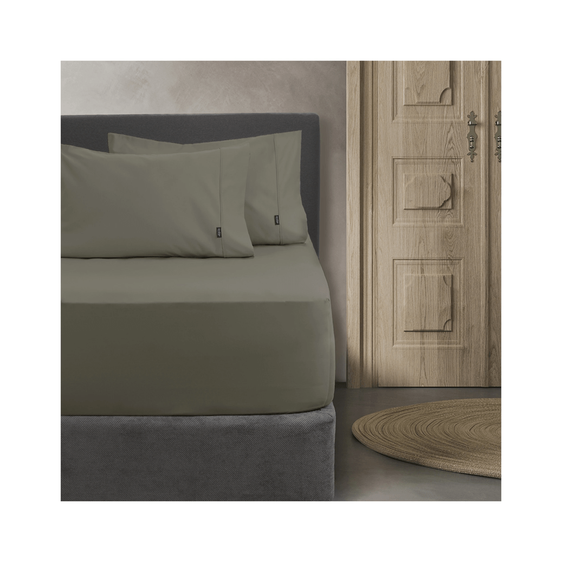 1 ARDOR Double Bed Combo Sheet Set Cotton Polyester Fitted Sheet Pillowcases
 - Double Bed, 1 of 3