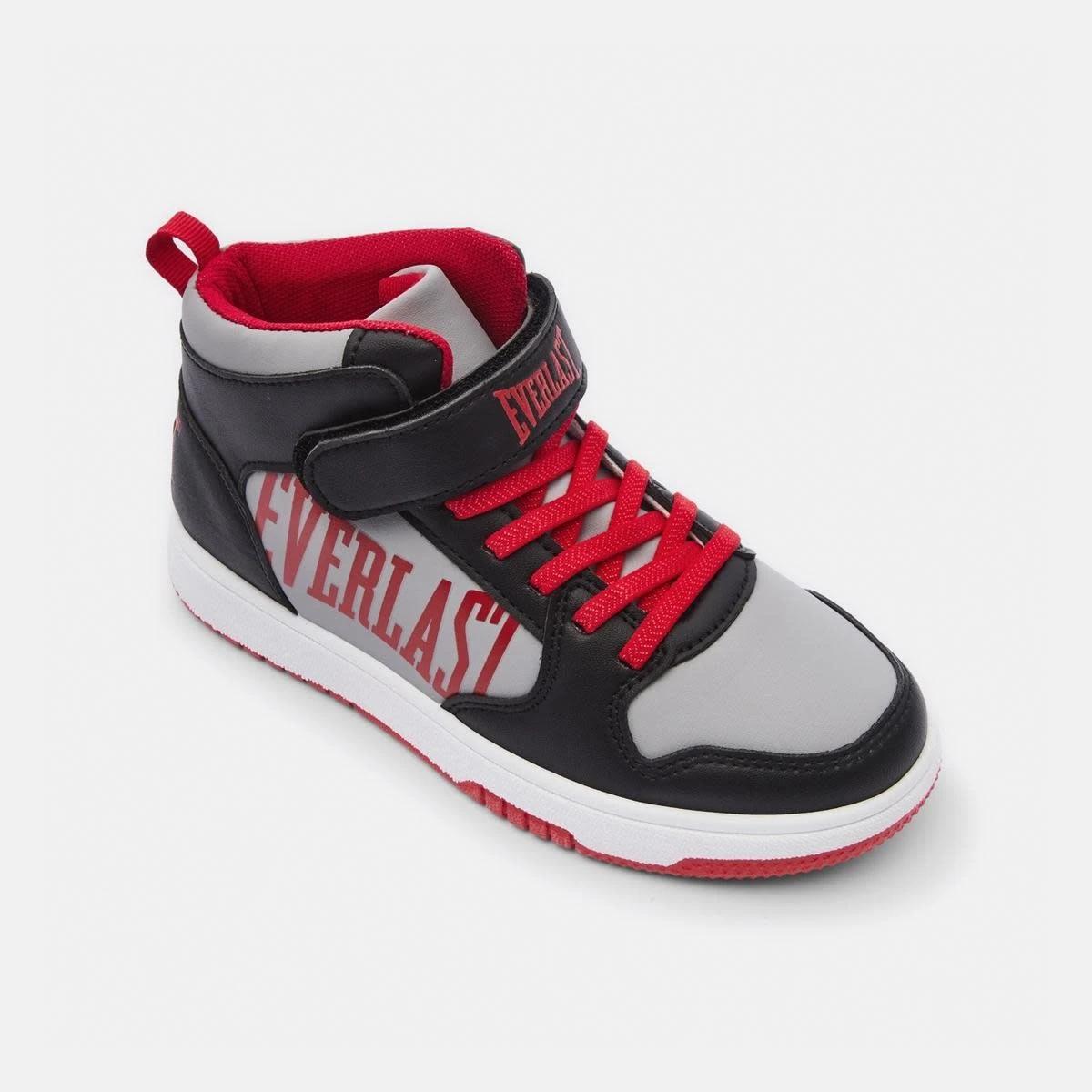 2 Everlast Kids Millennium Hi-Top Shoes EVERLAST MILLENNIUM BLACK, 2 of 5