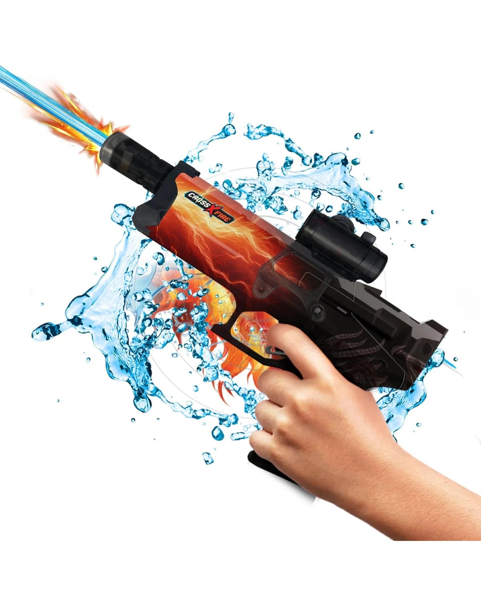 2 CrossXFire AquaZ Fire Breather Electric Water Gun, 2 of 5