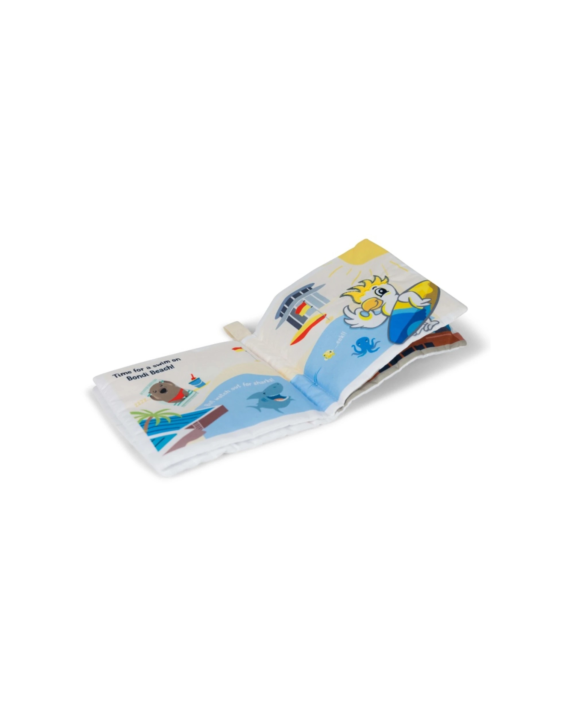 6 Jellystone Designs Baby Soft Book Sensory Early Learning Toy Sydney - Multi, 6 of 7