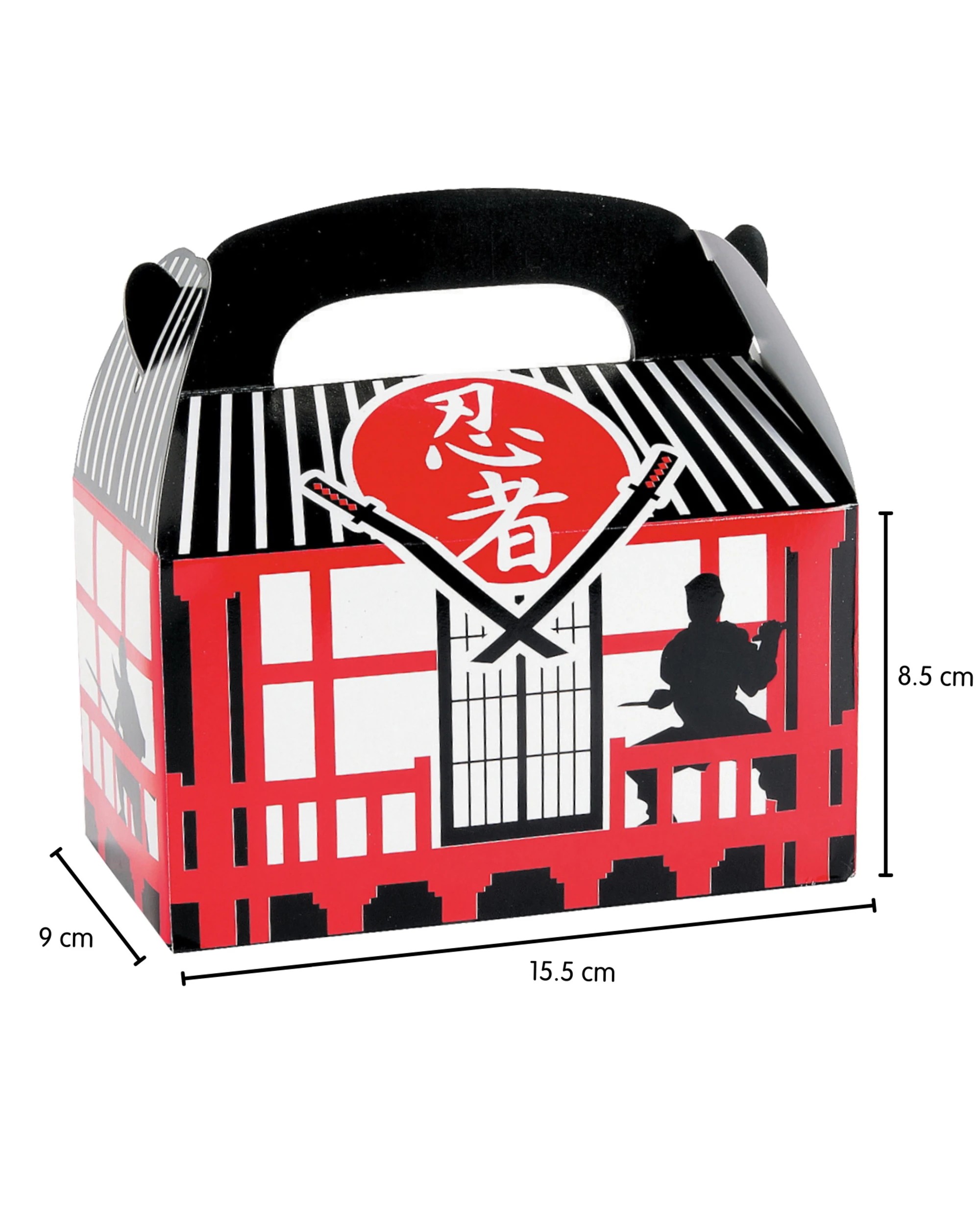 2 Partyrama Ninja Warrior Lolly/Treat Boxes Pack of 12, 2 of 2