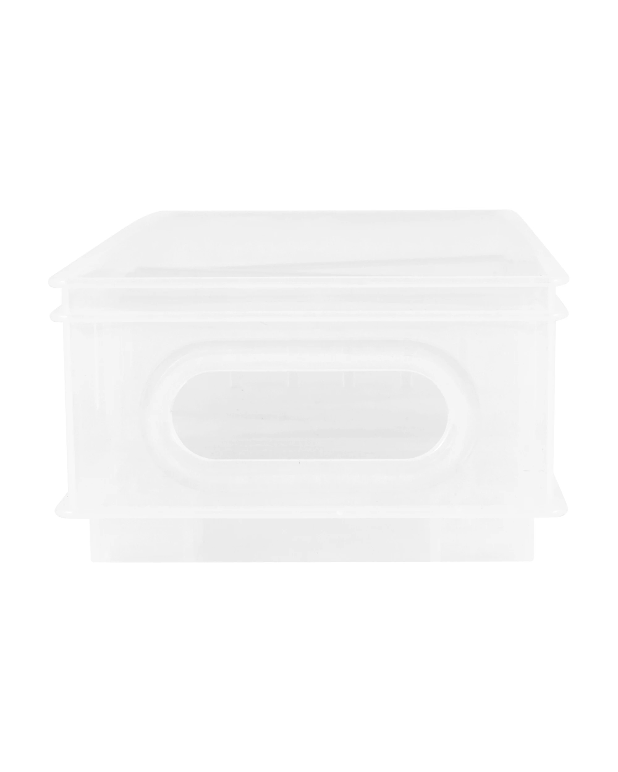 7 Low Stackable Roller Storage - Clear, 7 of 8