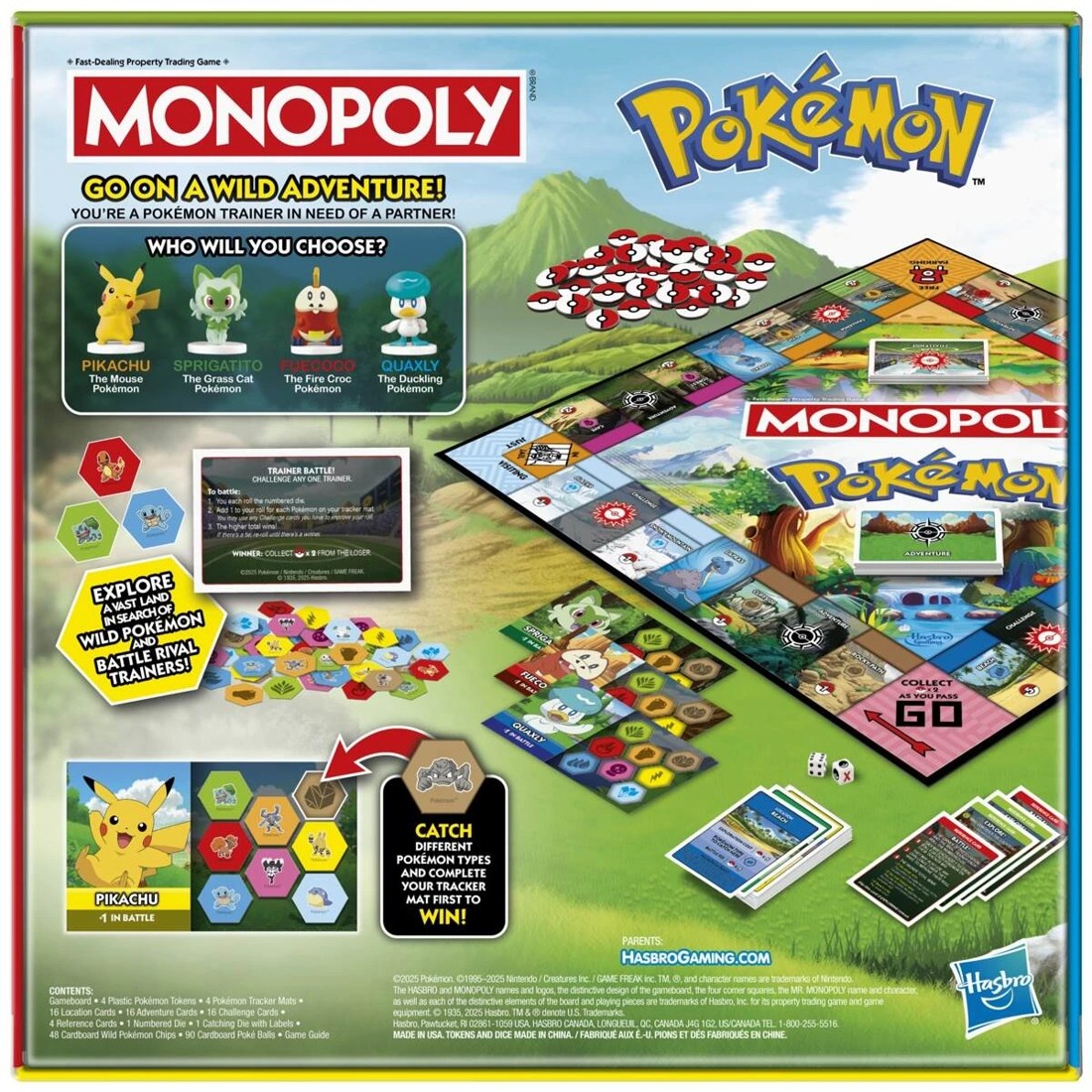 2 Pokemon Monopoly, 2 of 5
