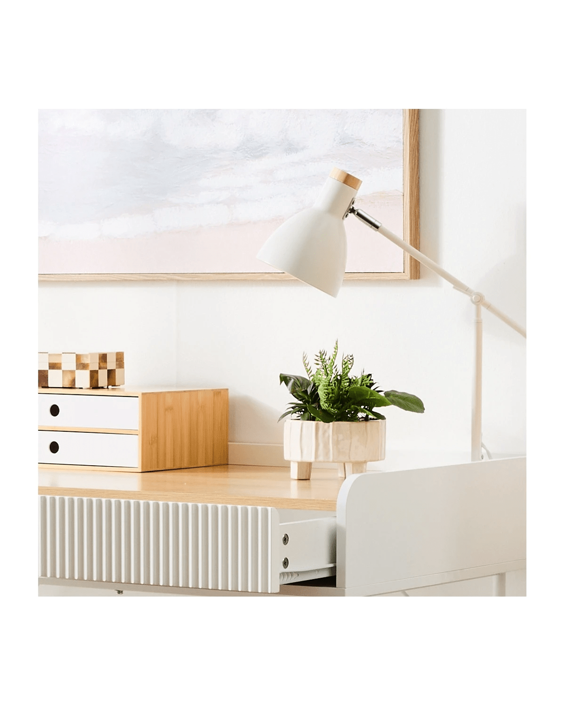 10 Artificial Mixed Foliage in Pot, 10 of 10