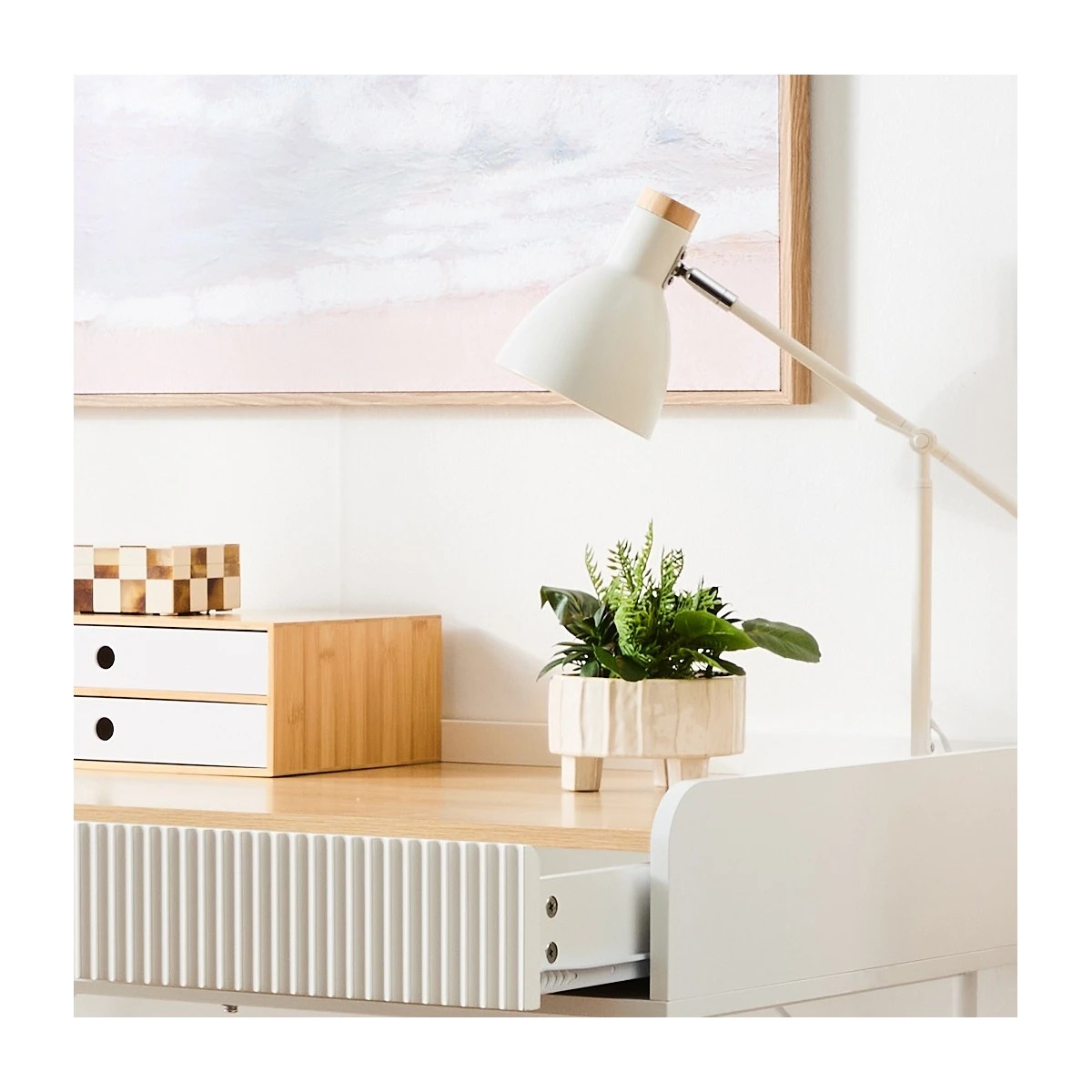 10 Artificial Mixed Foliage in Pot, 10 of 10