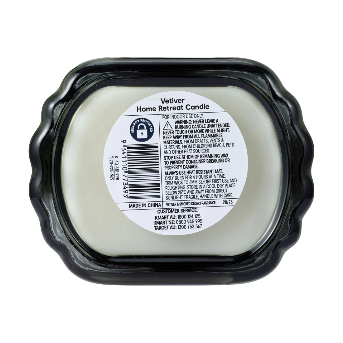 5 Vetiver Home Retreat Glass Candle, 5 of 5