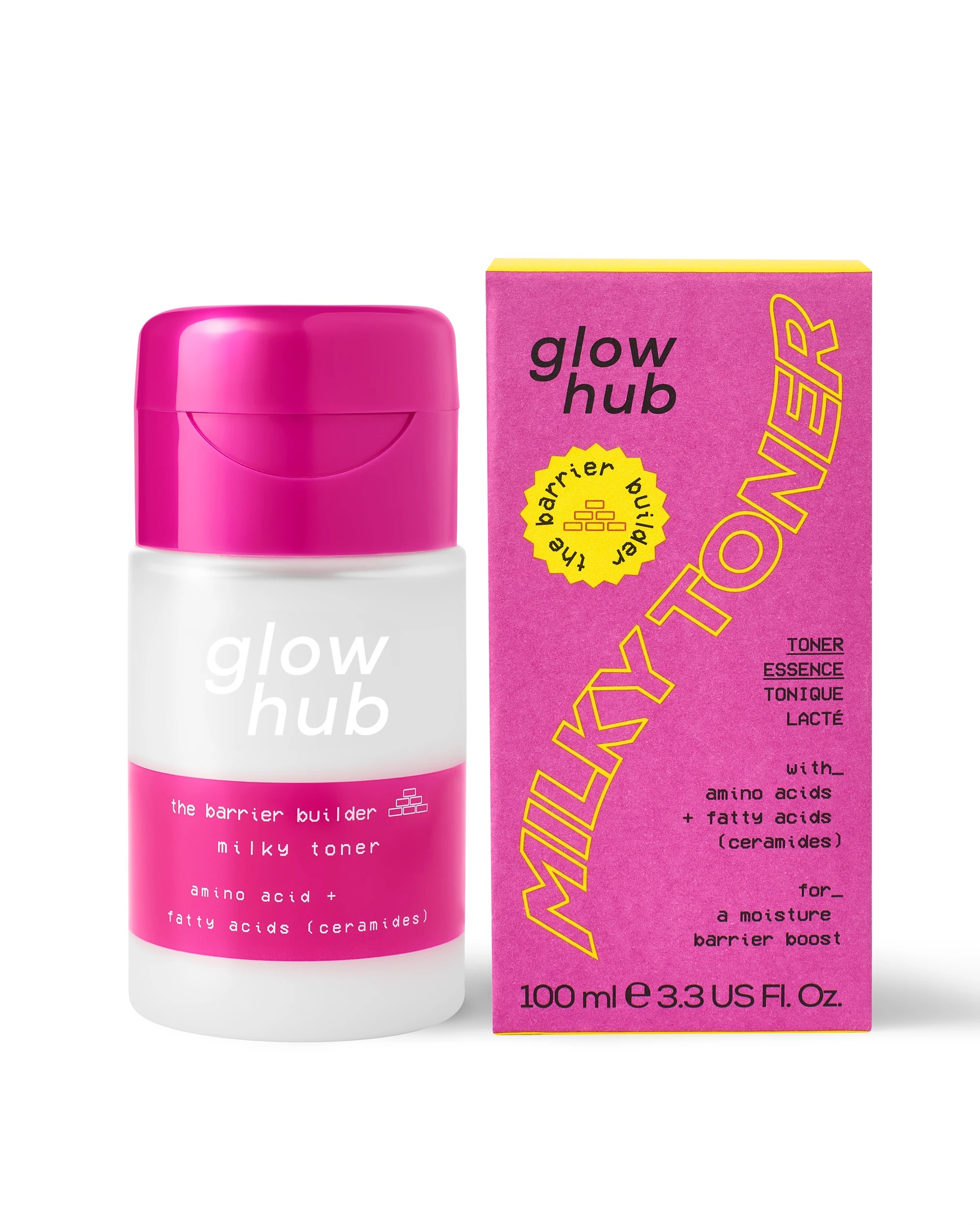 1 Glow Hub The Barrier Builder Milky Toner 100ml, 1 of 5
