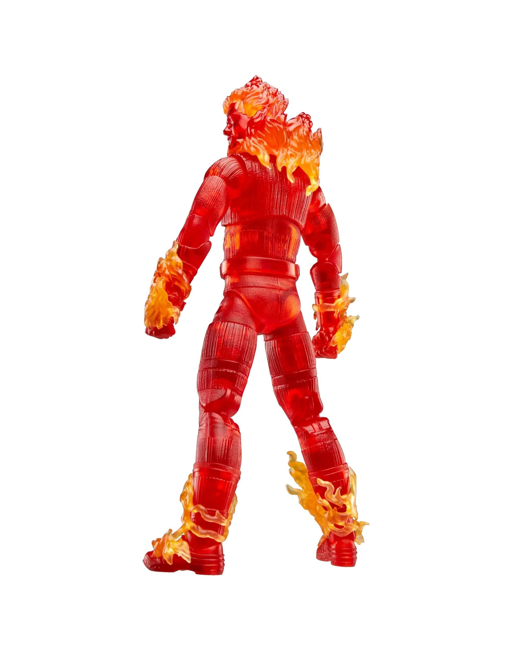 6 Marvel Legends Series: The Fantastic 4 First Steps: Human Torch, 6 of 7