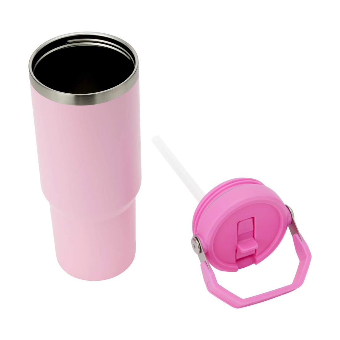 3 840ml Pink Tumbler with Top Handle, 3 of 9