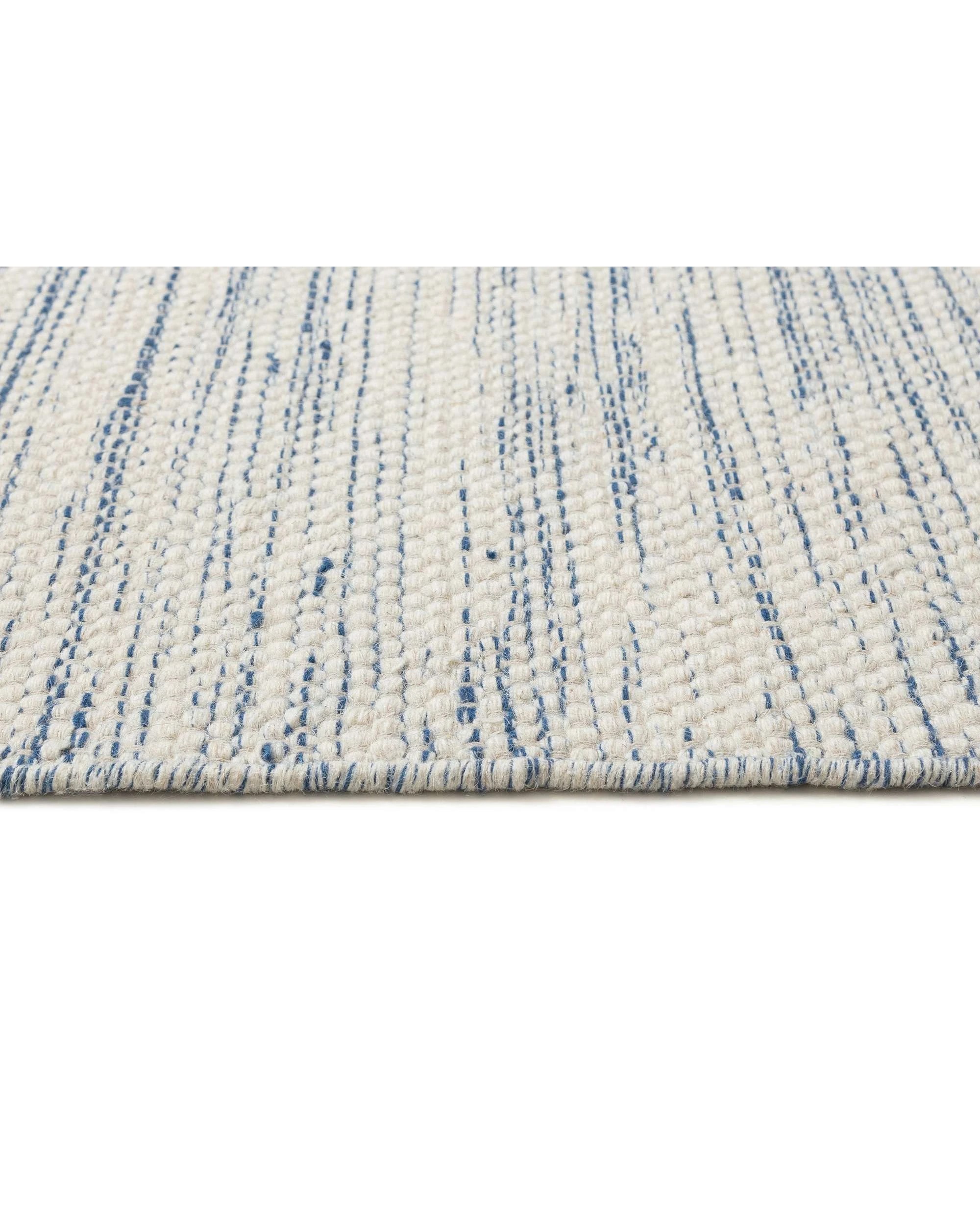 6 Loopsie Evanston Wool Flatweave Rug-230cm x 160cm - Blue, 6 of 7