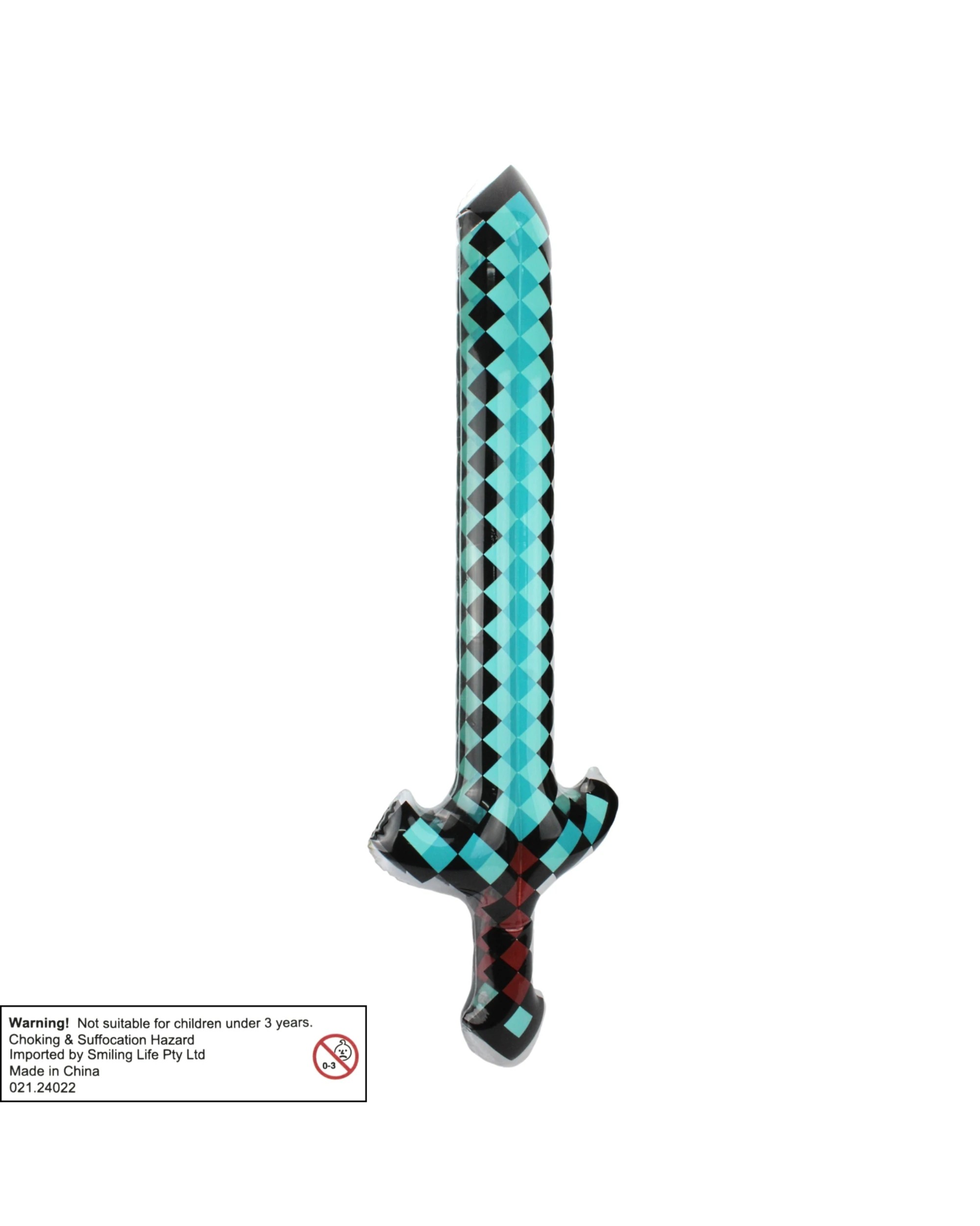 3 Partyrama Pixel Gaming Inflatable Sword 95cm, 3 of 3