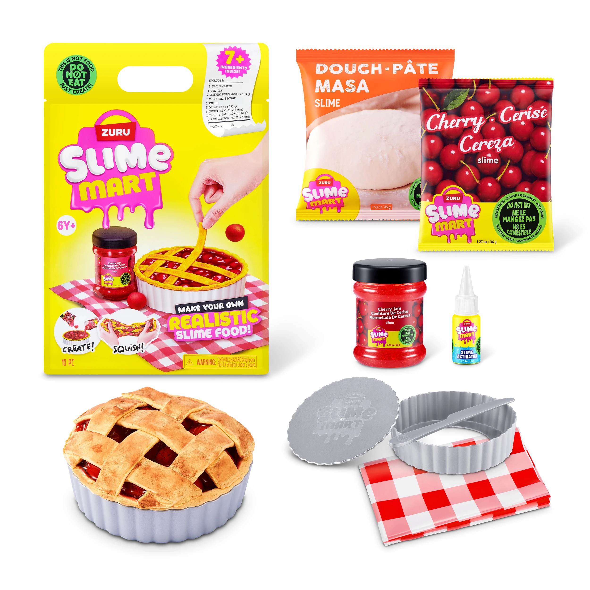 1 Zuru Slime Mart Shopping Bag Cherry Pie Kit, 1 of 10