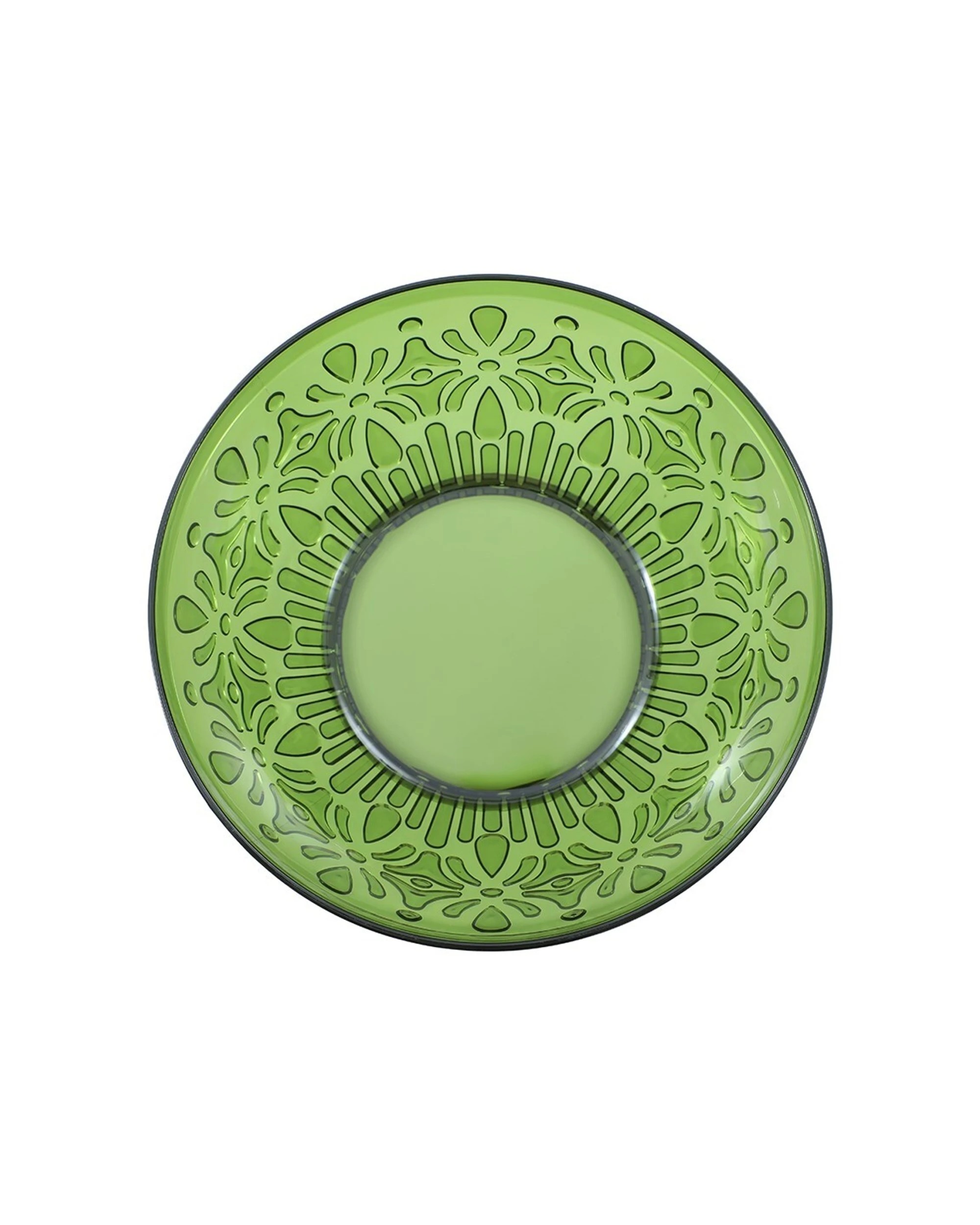 7 Lemon & Lime 8PK Floral Deco 24cm Serving Plastic Bowl Durable Indoor - Multi, 7 of 7