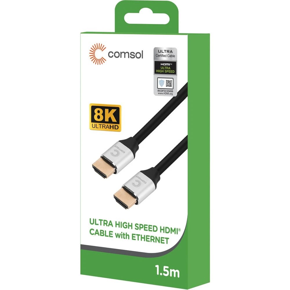 3 Comsol Ultra High Speed HDMI 8K Cable with Ethernet 1.5m, 3 of 3