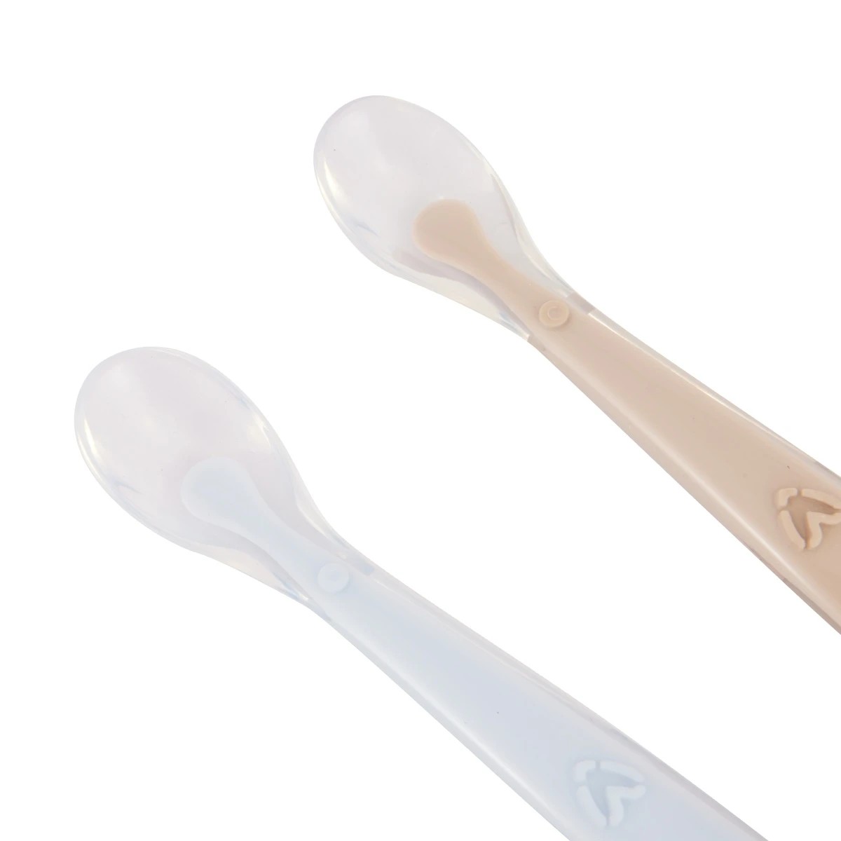 2 2 Pack Silicone Weaning Spoons, 2 of 5