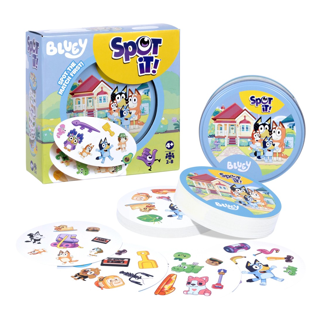 3 Spot It! Bluey Game, 3 of 7