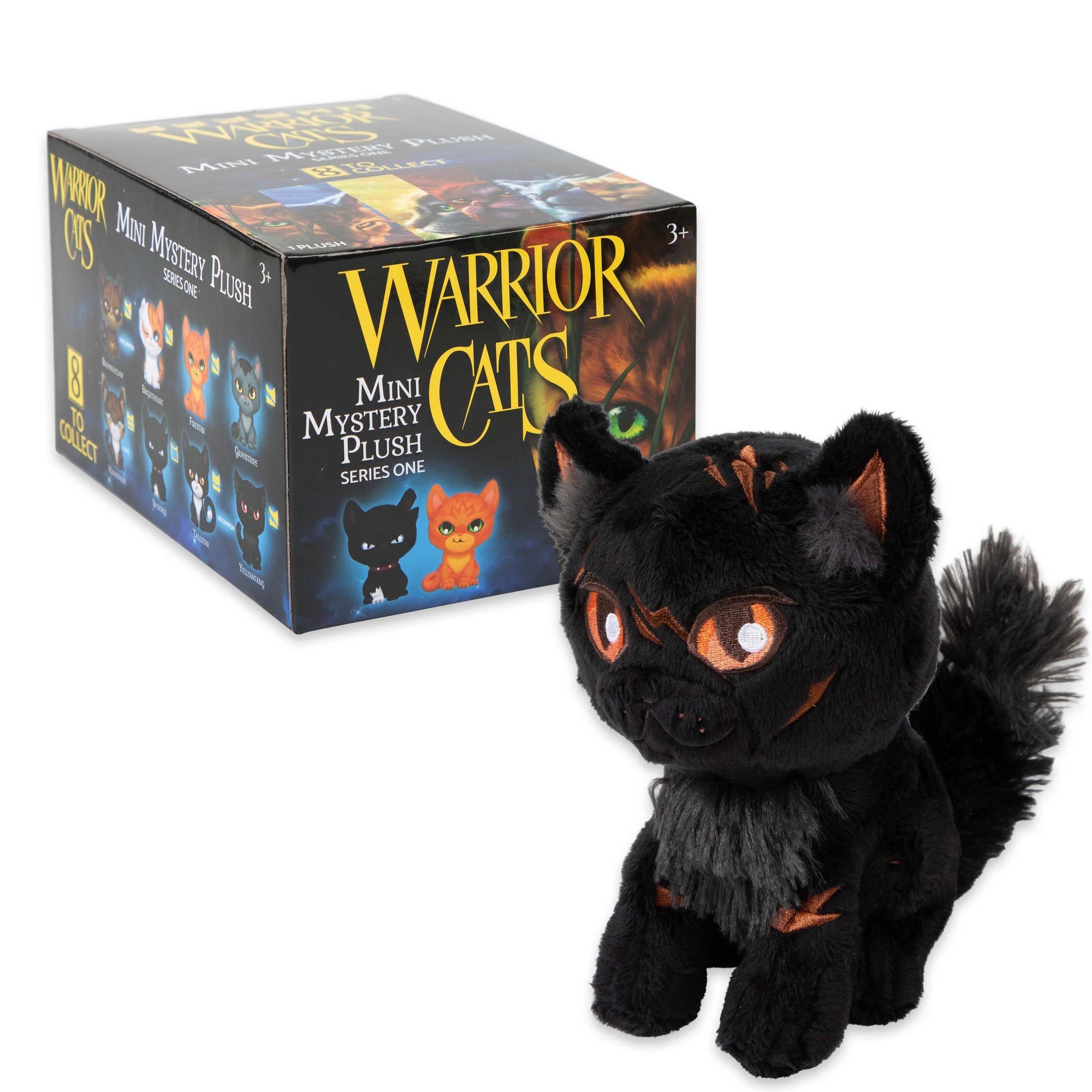 9 Warrior Cats 6 Inch Mini Mystery Plush Series 1 - Assorted - Multi, 9 of 10