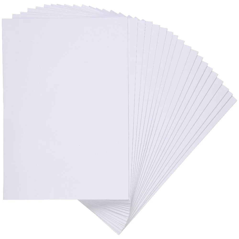 2 J.Burrows A4 Presentation Folder White Matte 20 Pack, 2 of 3