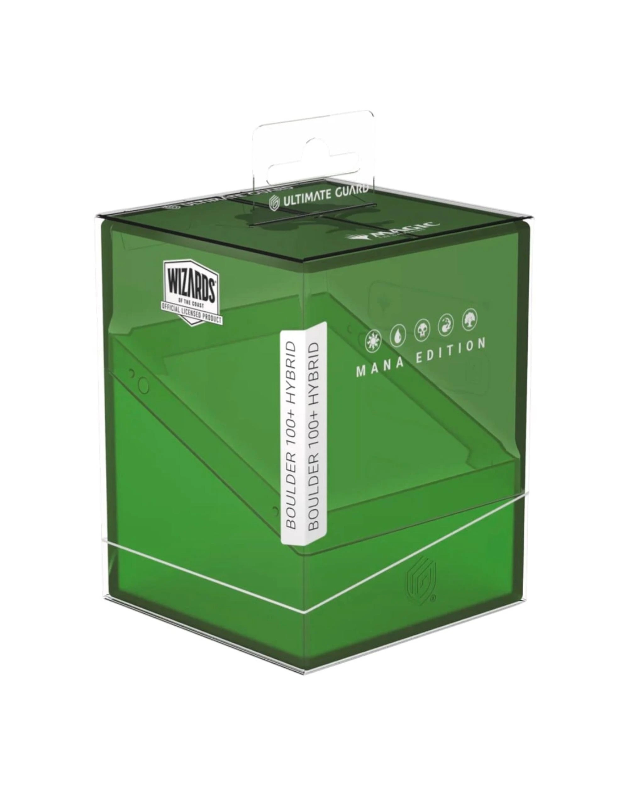 1 Ultimate Guard Boulder 100+ Hybrid Magic the Gathering Mana Edition Forest Deck Case - Green, 1 of 9