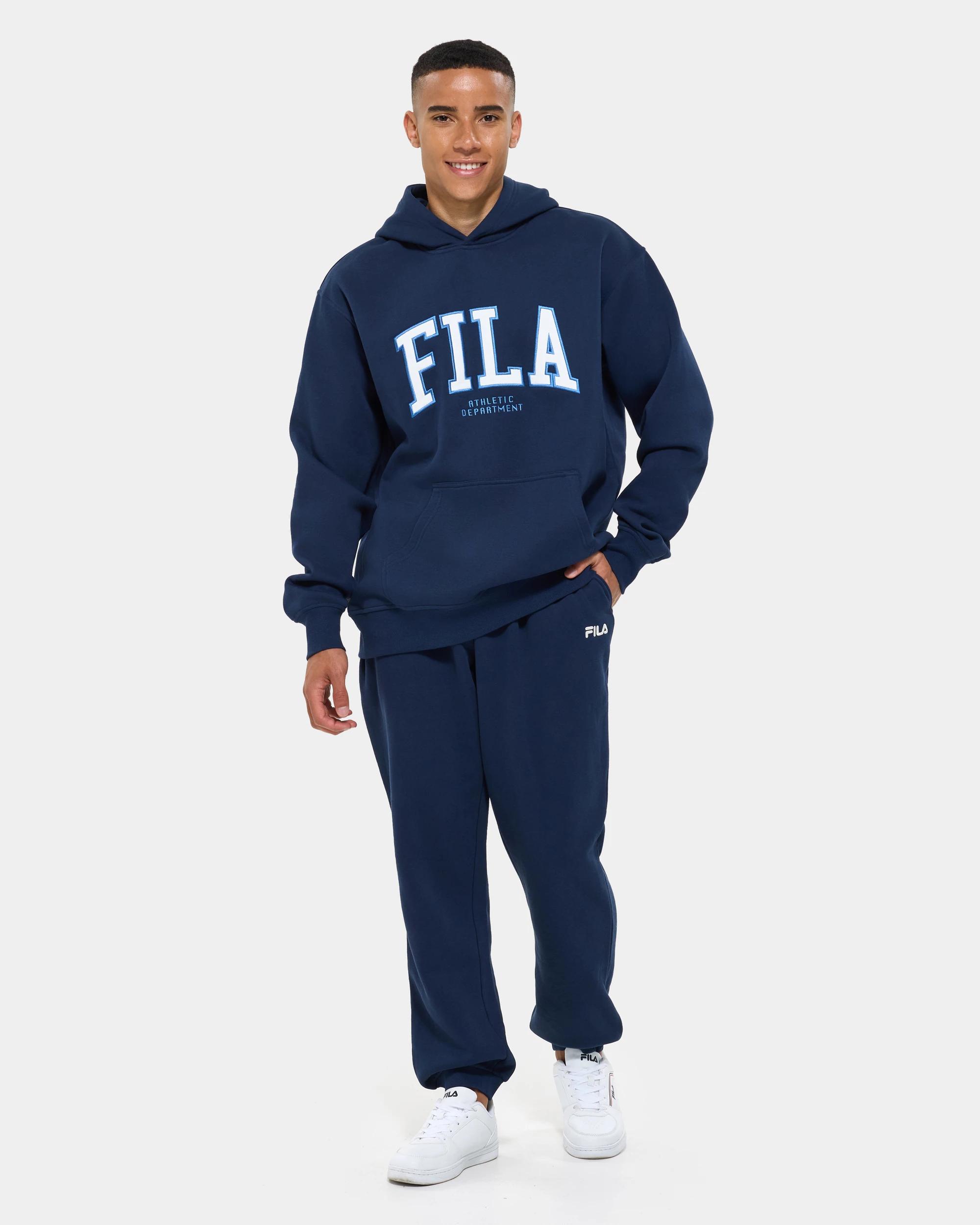 2 Fila Heavyweight Trackpants BLUE, 2 of 7
