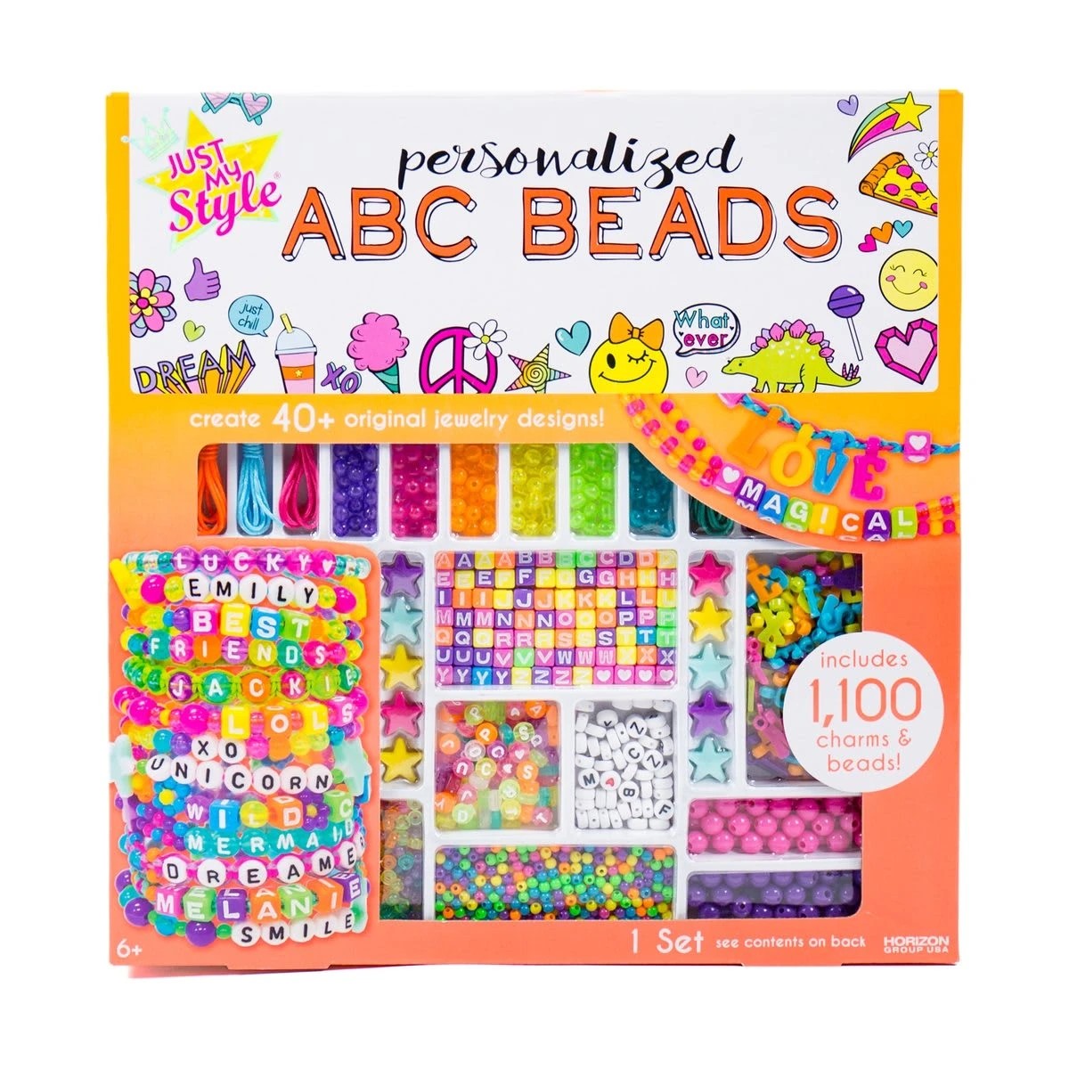 2 Just My Style Personalised ABC Beads Set, 2 of 4