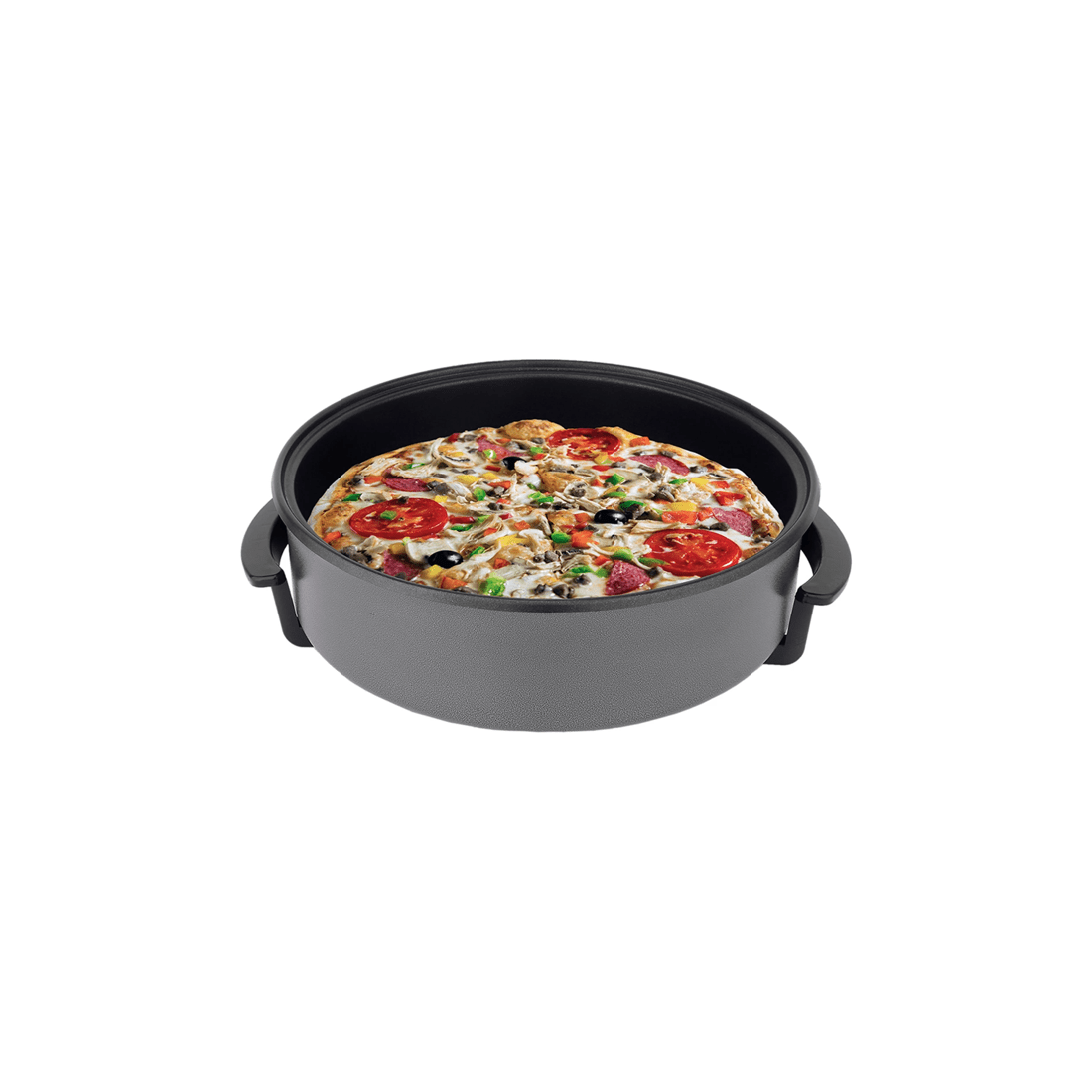 2 Healthy Choice 1500w 10l Non Stick Electric Fry Pan W/temperature Control/lid
 - Grey, 2 of 7