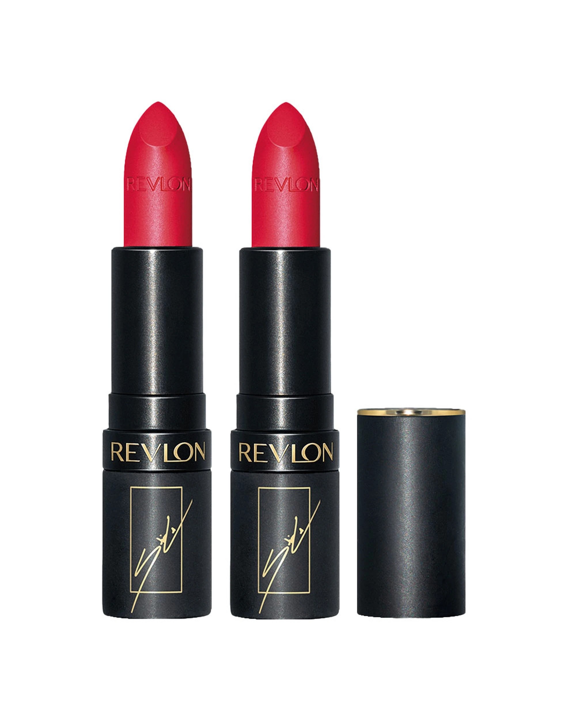 1 Revlon X Sofia Carson Super Lustrous The Luscious Mattes Lipstick 4.2g 026 The Sofia Red - 2 Pack, 1 of 1