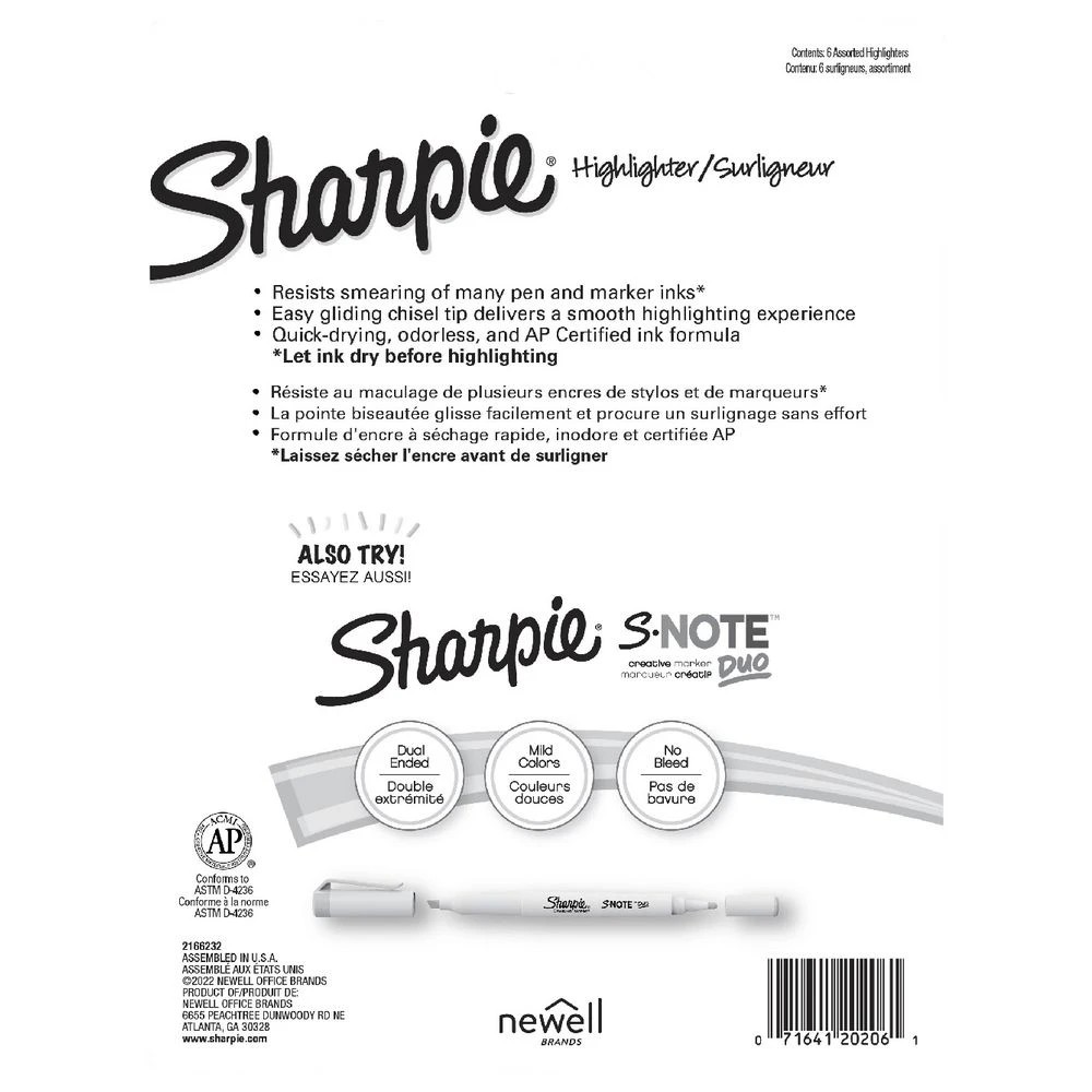 10 Sharpie Tank Highlighters 6 Pack Pastel, 10 of 10