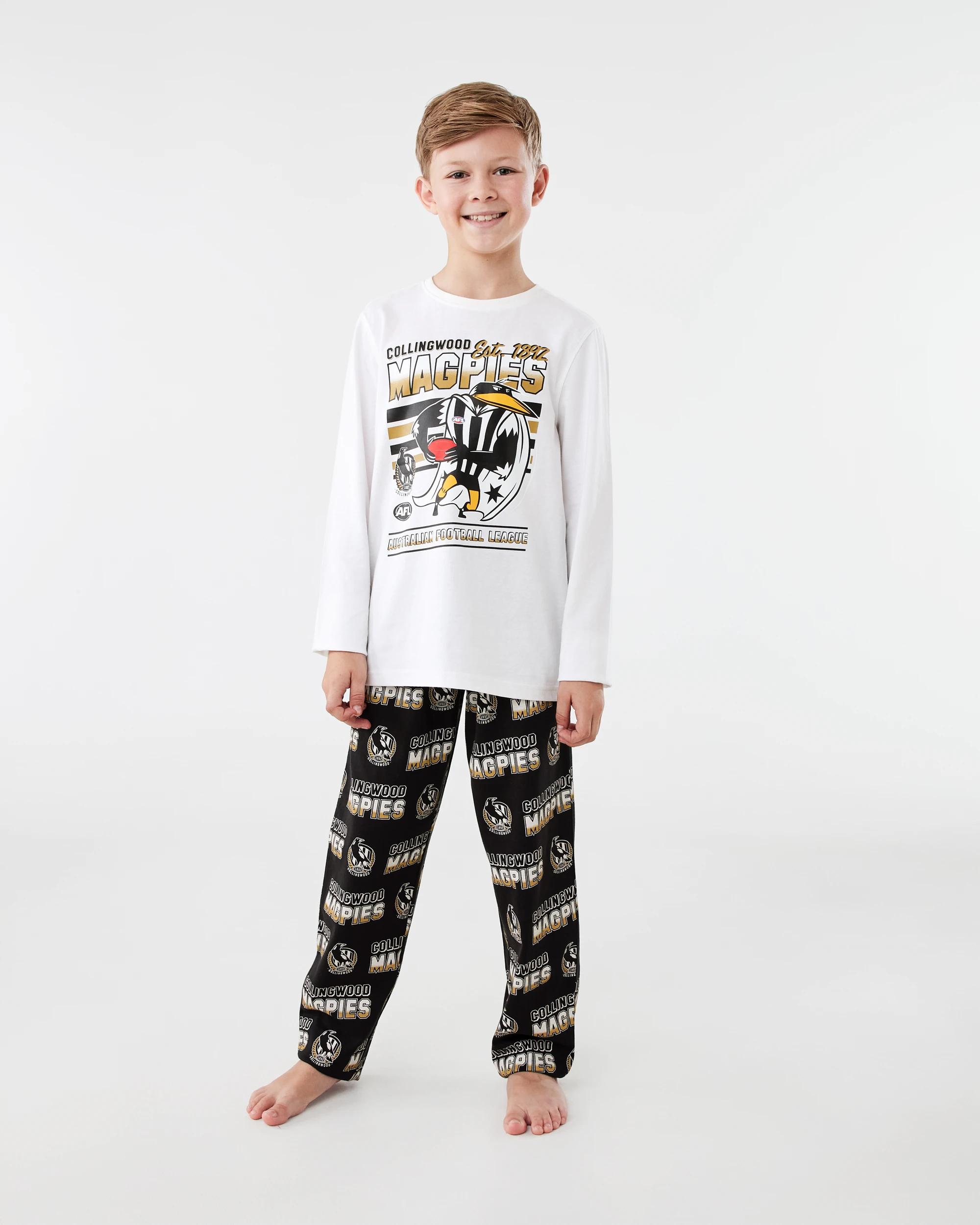 1 Official AFL Kids Pyjama Set Collwood, 1 of 6