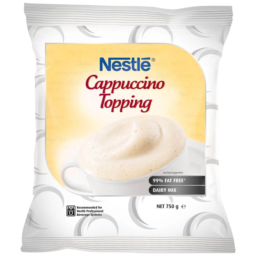 1 Nestlé Cappuccino Topping Soft Pack 750g, 1 of 1
