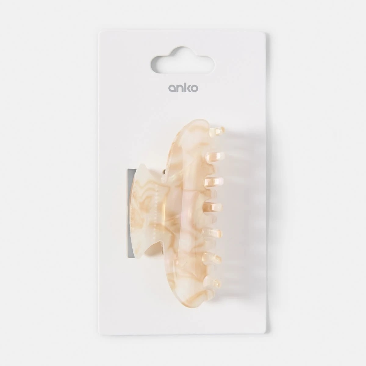 4 Cream Shell Claw Hair Clip, 4 of 4