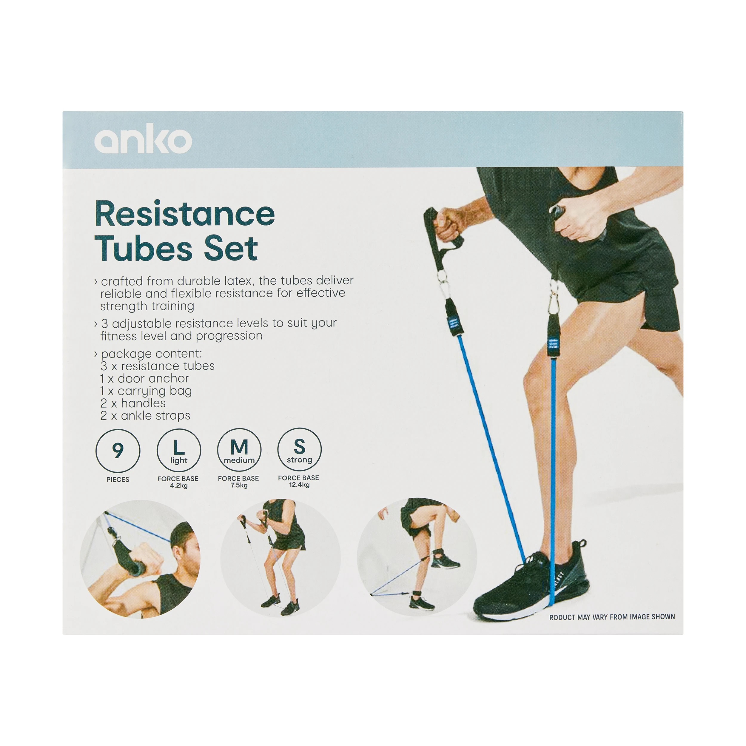 6 9 Piece Resistance Tube Set, 6 of 6