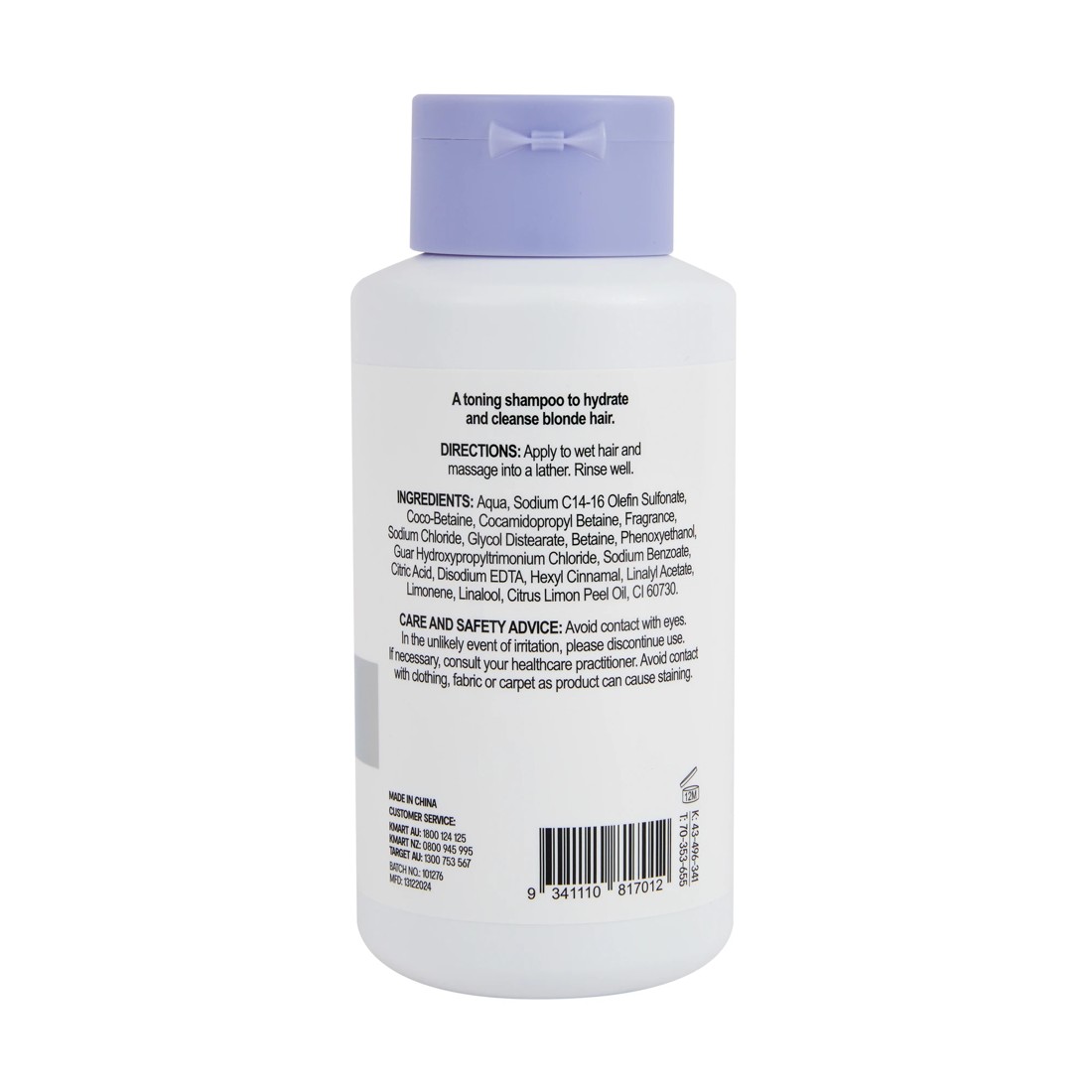 3 OXX Haircare Active Bond+ 02B Tone Blonde Shampoo 300ml, 3 of 4