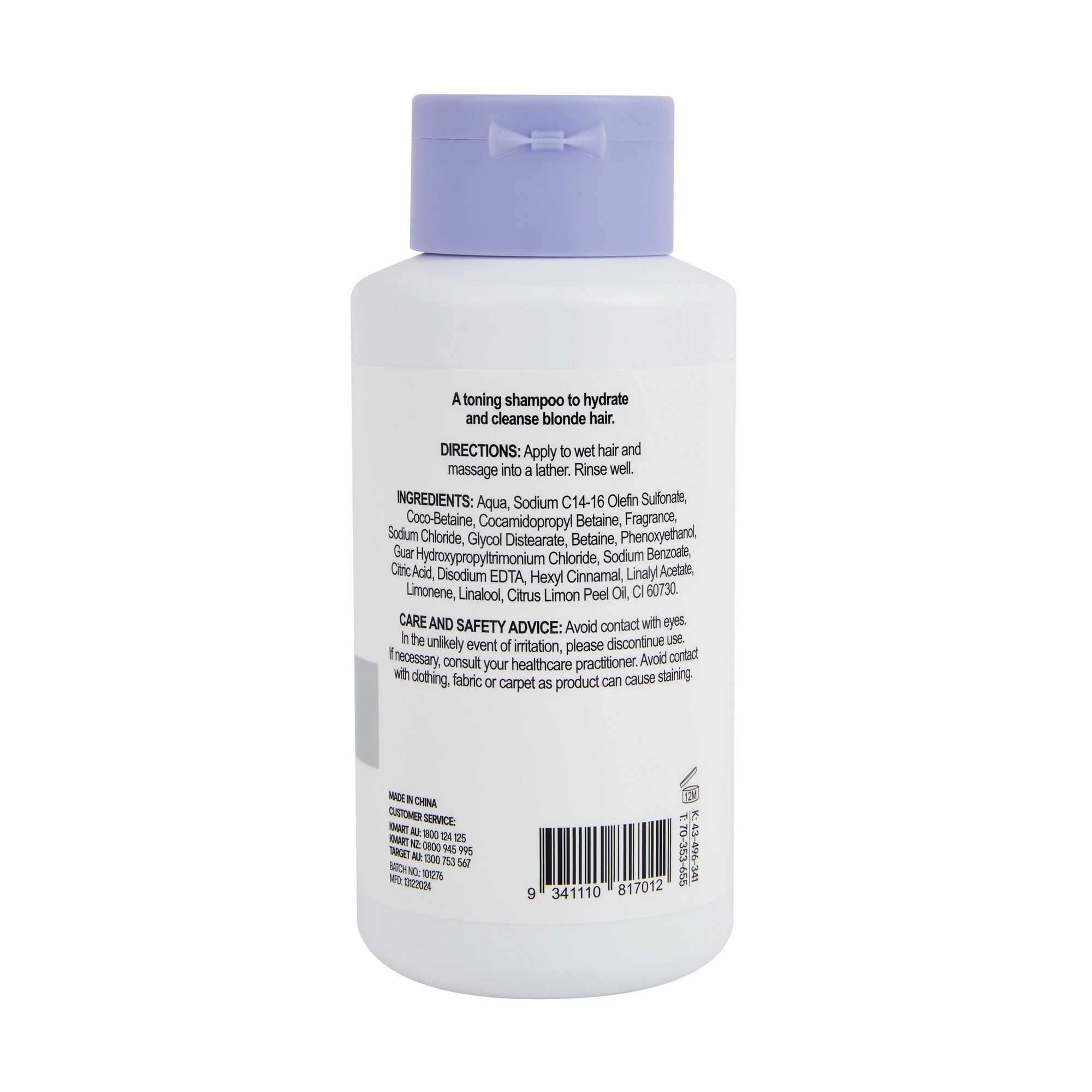 3 OXX Haircare Active Bond+ 02B Tone Blonde Shampoo 300ml, 3 of 4