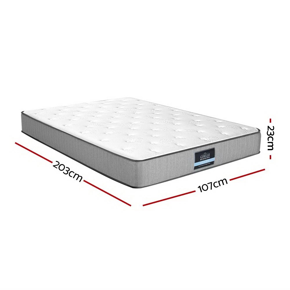 2 Giselle Bedding 23cm Mattress Extra Firm King Single - King Single Bed - Multi, 2 of 8