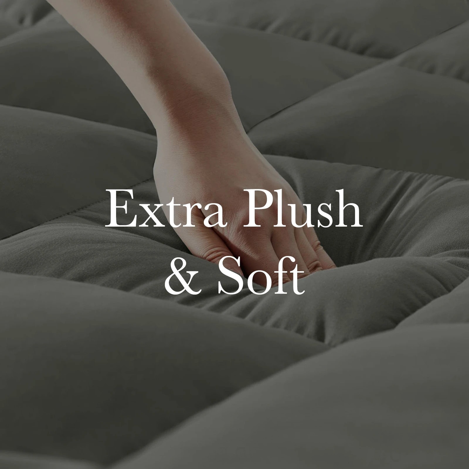 8 Royal Comfort Quilt Ultra Warm 800GSM Bamboo Blend Cover Duvet Breathable - Single Bed - Charcoal, 8 of 10