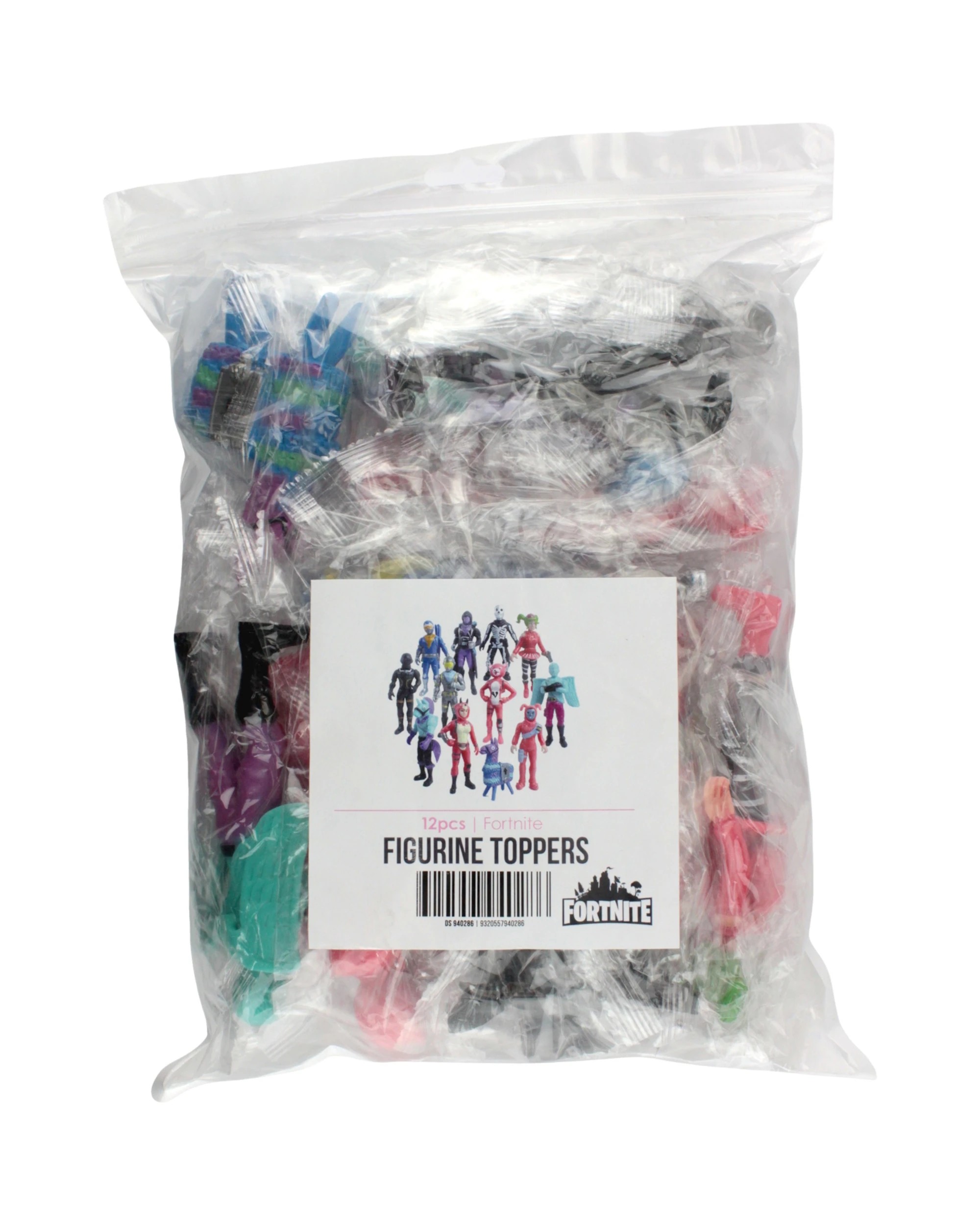 2 Fortnite Fortnite Plastic Figurine Cake Toppers Set of 12, 2 of 2