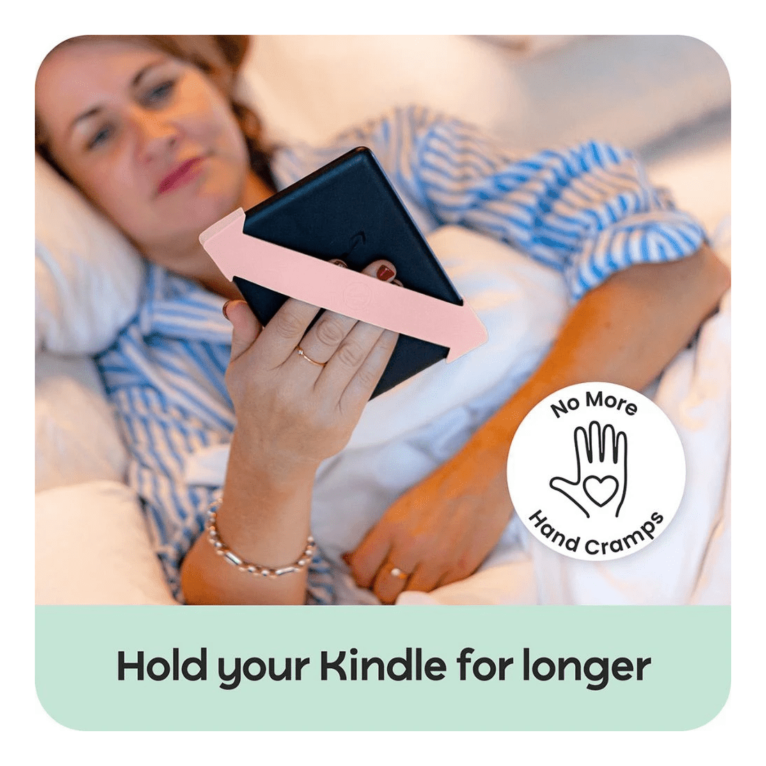 4 Strapsicle Silicone Straps for Kindle Large Candy Pink 2 Pack, 4 of 4