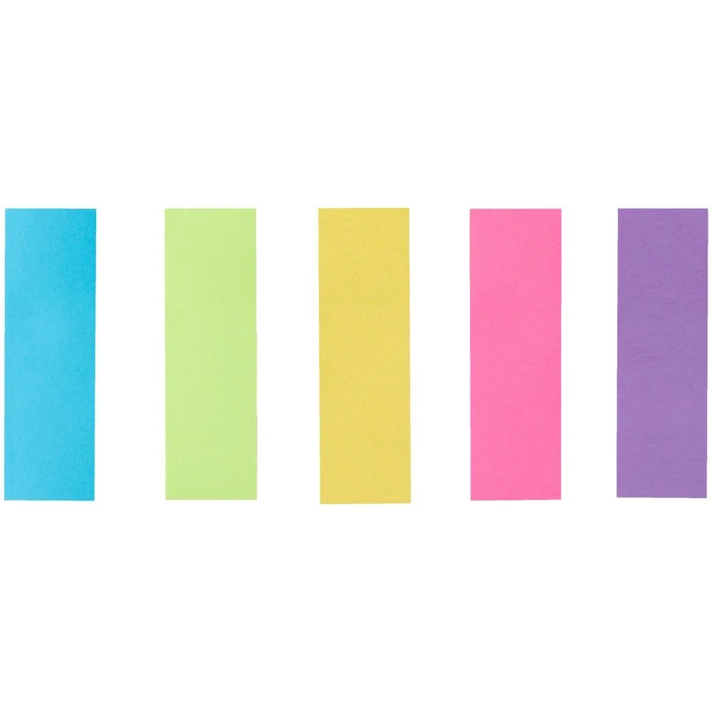 2 J.Burrows Page Markers 13x45mm Assorted 5 Pack, 2 of 4