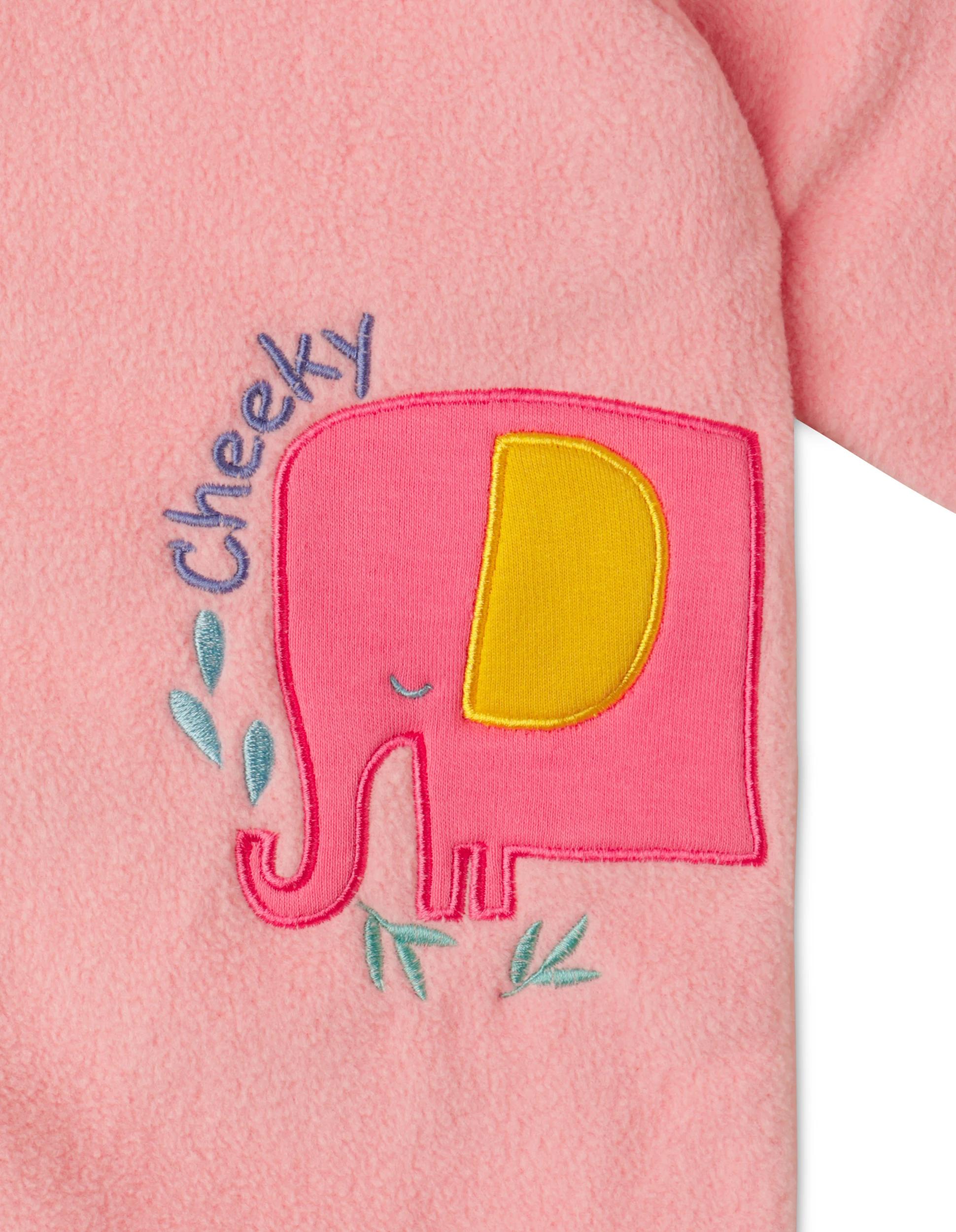 3 Snugtime Lined polar fleece blanket sleeper Pink size 6 PINK, 3 of 7