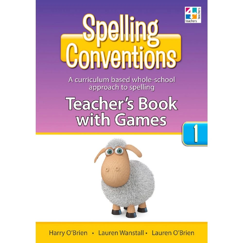 1 Spelling Conventions Teacher Book 1, 1 of 3